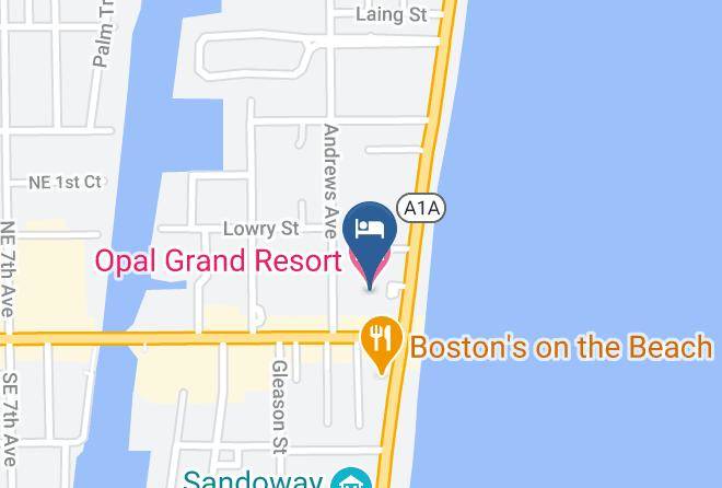 Opal Grand Resort & Spa Map