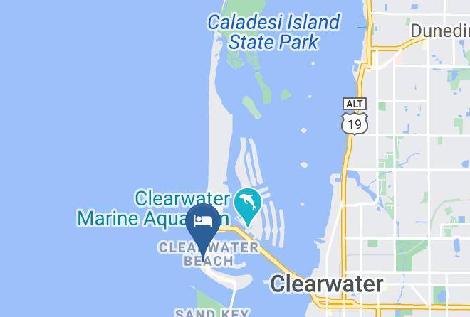 Pinellas - Opal Sands Resort Maps