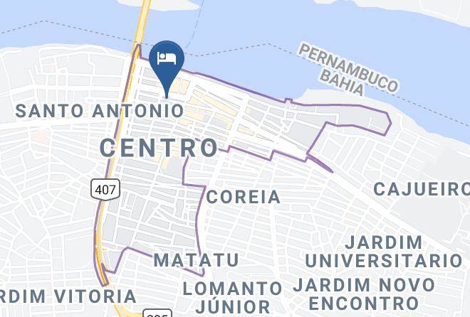 Juazeiro - Opara Palace Hotel Maps