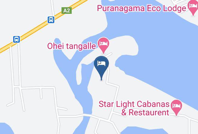 Galle - Open Door Cabana Restaurant Maps