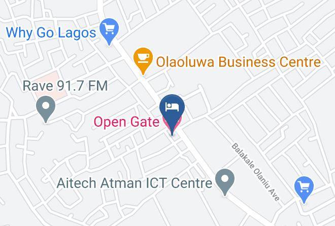 Oshogbo - Open Gate Hotel Maps