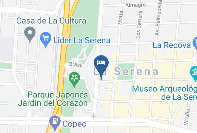 Elqui Province - Hotel Francisco De Aguirre Maps