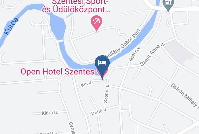 Szentes - Open Hotel Szentes Maps