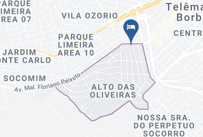 Open Hotel Telemaco Borba Map