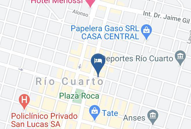 Rio Cuarto Department - Opera Hotel Maps