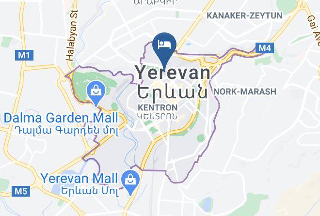 Opera Suite Hotel Yerevan Map