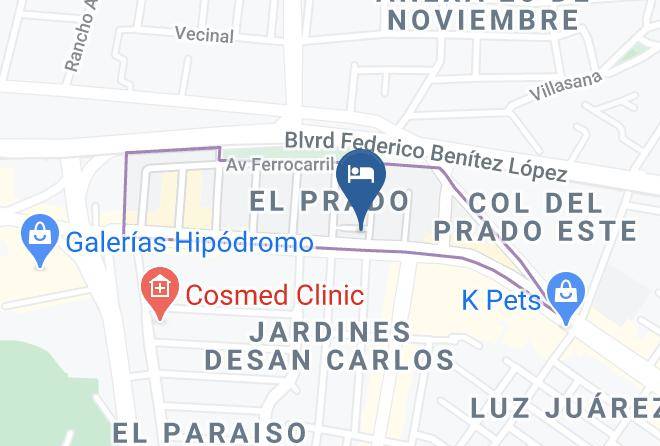 Tijuana - Operadora Baja Inn Maps