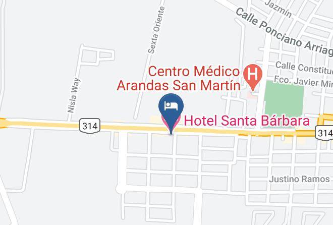 Arandas - Operadora De Hoteles De Arandas Sa De Cv Maps