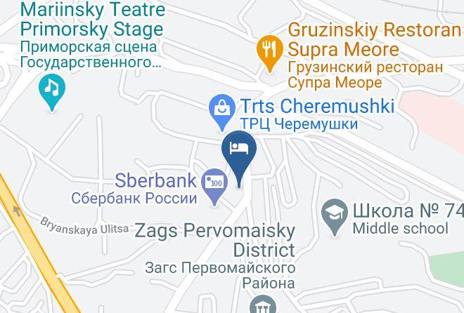 Vladivostok Urban Okrug - Opera Hotel Maps