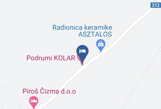 Knezevi Vinogradi - Opg Kolar Maps