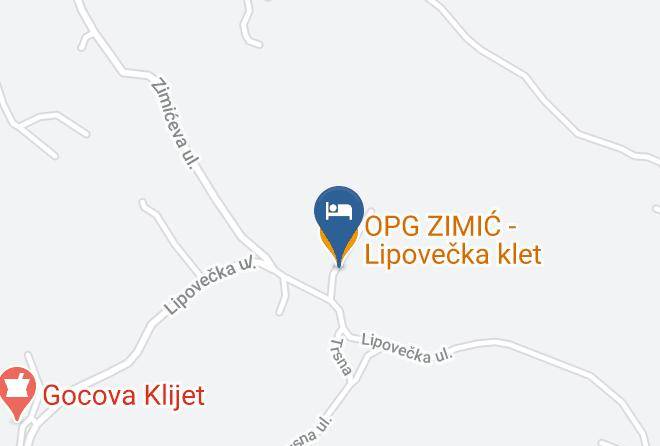 Oroslavje - Opg Zimic Lipovecka Klet Maps