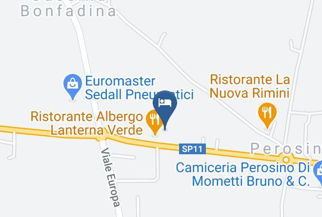 Brescia - Ophelia Lounge Restaurant Hotel Maps
