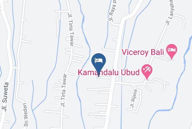 Gianyar Regency - Oples Homestay Maps
