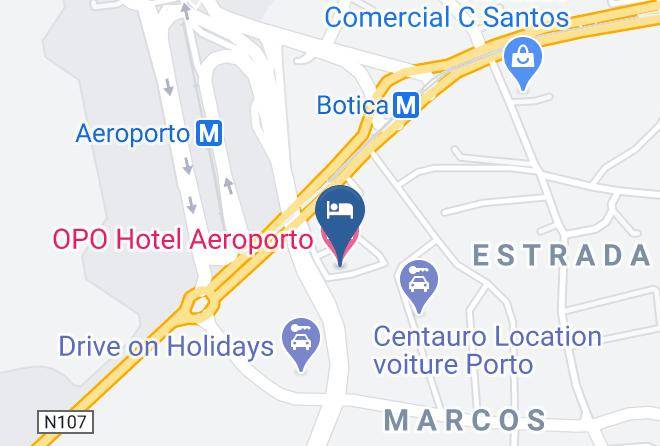 Maia - Opo Hotel Aeroporto Maps