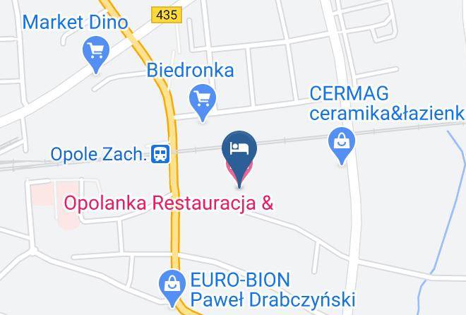 Opolanka Restauracja & Hotel Map