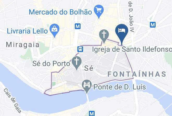 Vitoria - Oporto Downtown Flats Maps