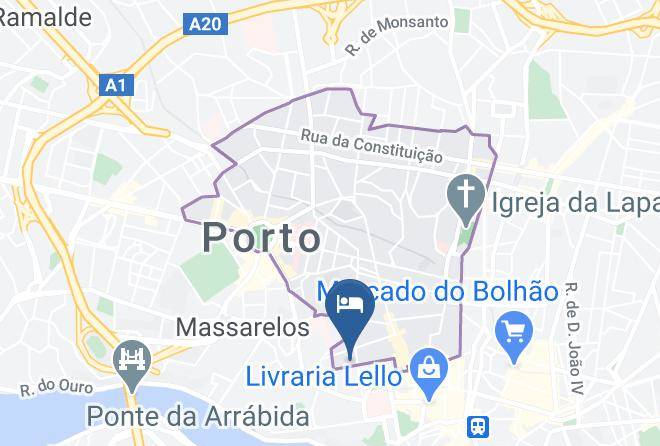 Vitoria - Oporto Guest Bombarda Art District Maps