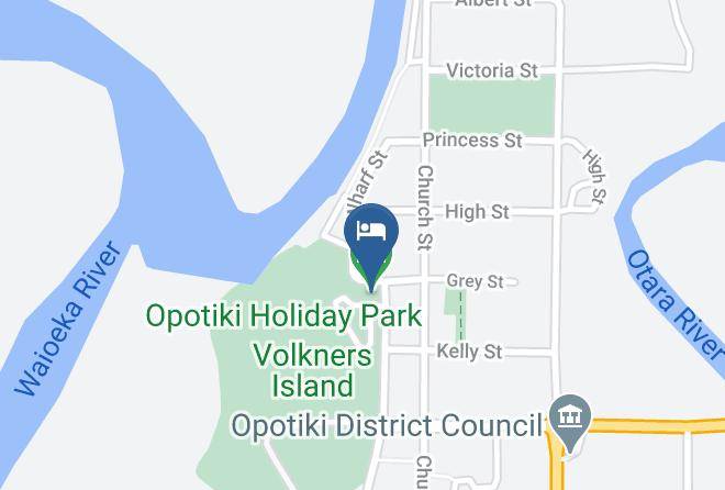 Opotiki - Opotiki Holiday Park Maps