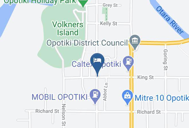 Opotiki - Opotiki Hotel Maps