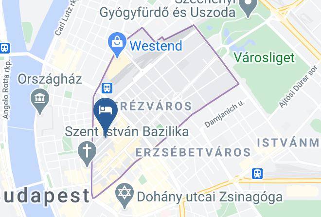 Budapest Terezvaros - Opra Mini Hotel Maps