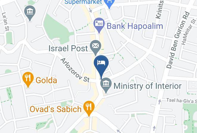 Ramat Gan - Optima Hotel Ramat Gan Maps