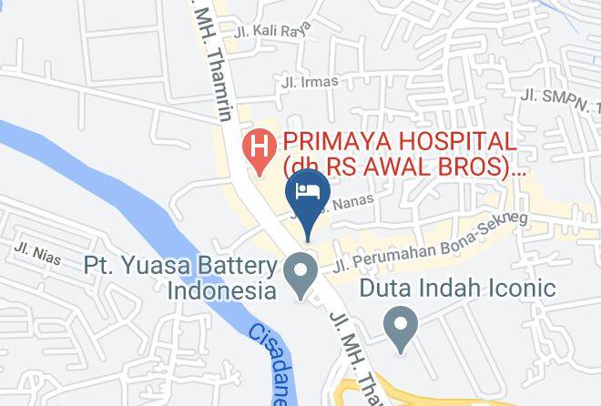 Kota Tangerang - Opulence Folksy Hotel At Great Western Maps