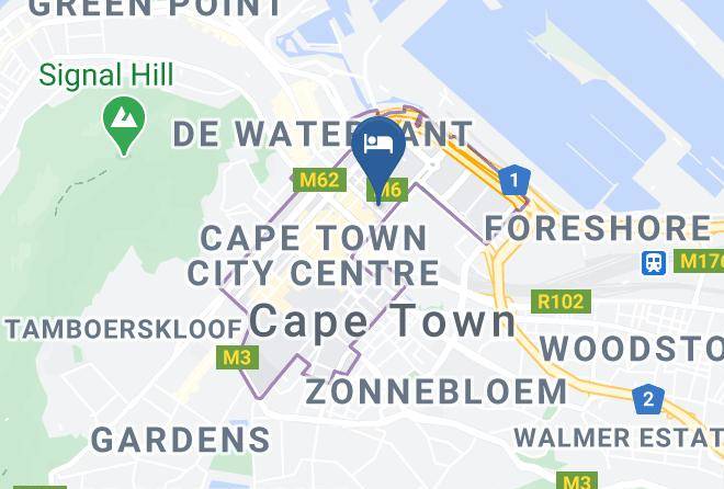 City Of Cape Town - Hotel On St Georges Maps
