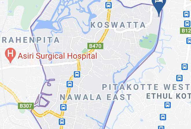 Opulent River Face Hotel Map