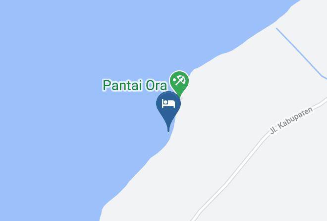Central Maluku Regency - Ora Beach Eco Resort Maps