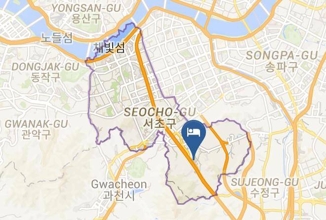 Seochogu - Orakai Cheonggyesan Hotel Maps