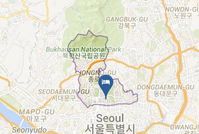Orakai Insadong Suites Map