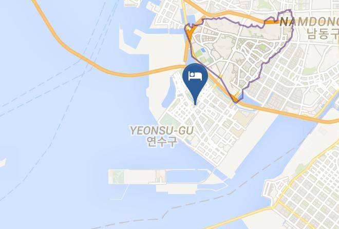 Orakai Songdo Park Hotel Map