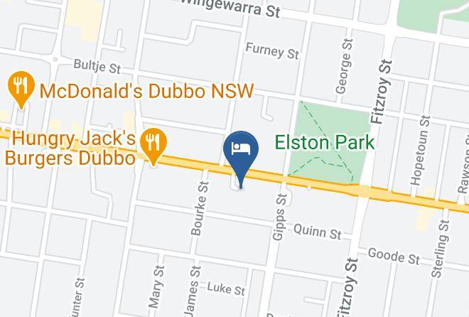 Western Plains Regional - Orana Motel Maps