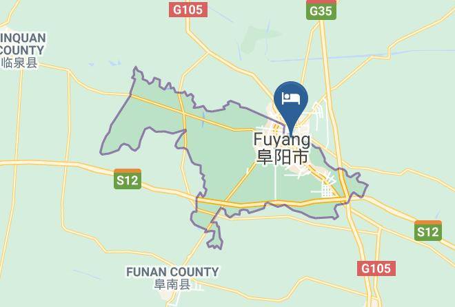 Fuyang - Orange Business Hotel Maps