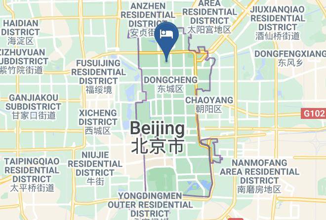 Dongcheng District - Orange Crystal Nanluoguxiang Hotel Maps