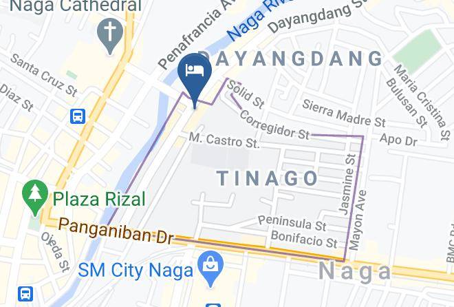 Camarines Sur - Orange Dormitel Maps