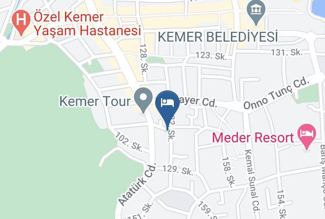 Kemer - Orange Garden Maps