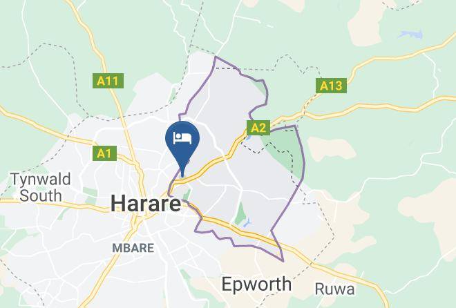 Harare - Orange Grove Hotel Maps