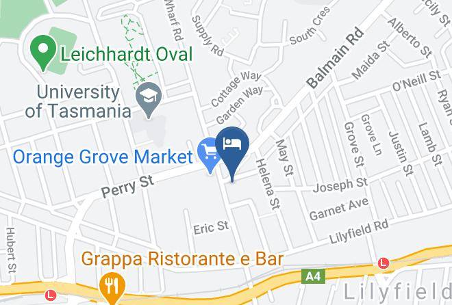 Inner West - Orange Grove Hotel Maps