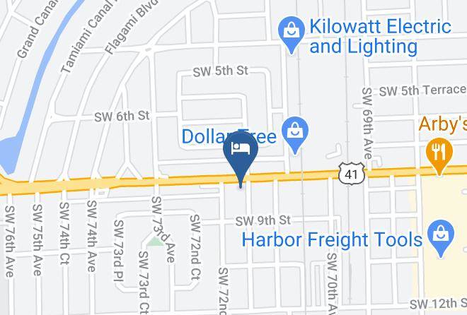 Miami Dade - Orange Grove Motel Maps
