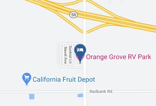 Kern - Orange Grove Rv Park Maps