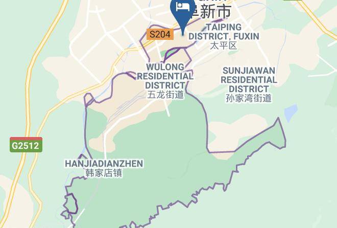 Fuxin - Orange Hotel Maps