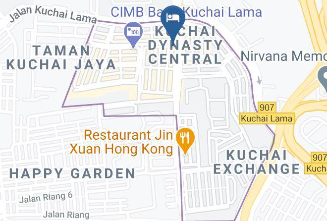 Kuala Lumpur - Orange Hotel Kuchai Lama Kl Maps