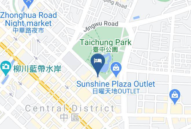 Central District - Orange Hotel Park Taichung Maps