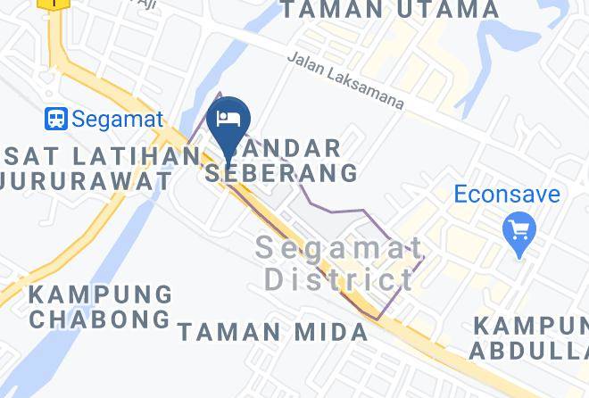 Segamat District - Orange Hotel Segamat Maps