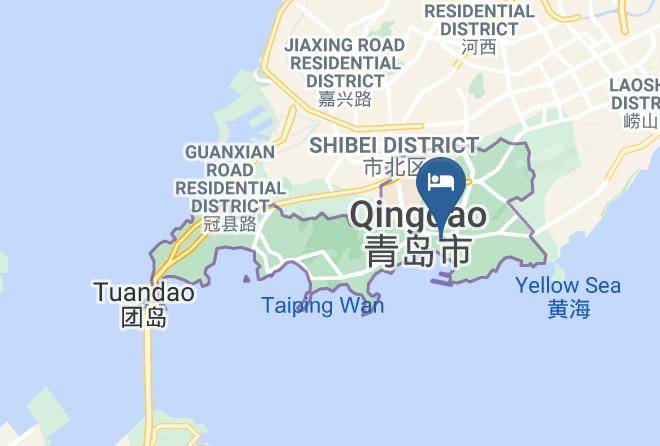 Qingdao - Orange Hotel Select Qingdao Wusi Square Maps