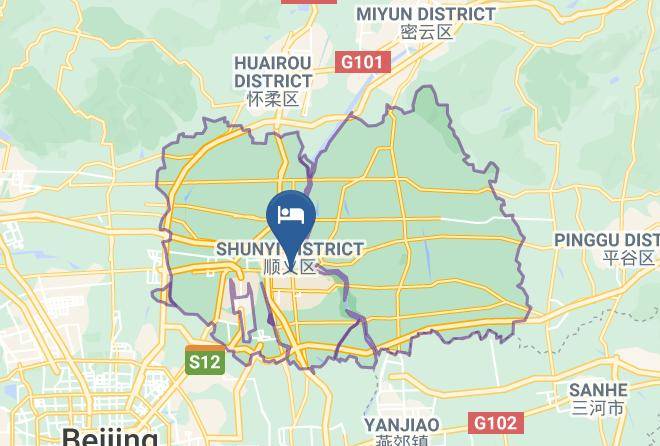 Shunyi District - Orange Hotel Select Maps