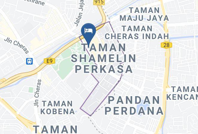 Kuala Lumpur - Orange Premier Shamelin Maps