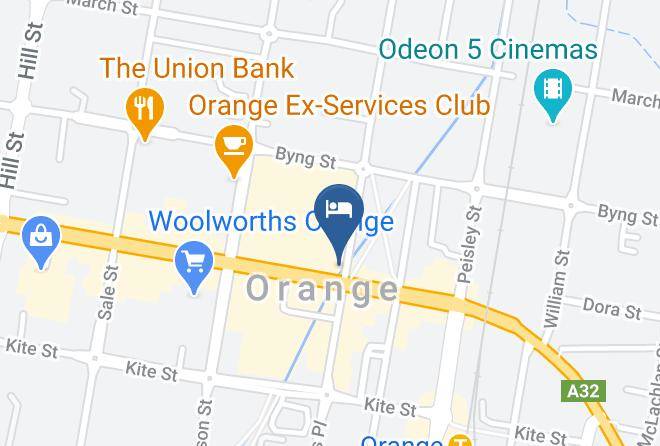 Orange - Orange Royal Hotel Maps