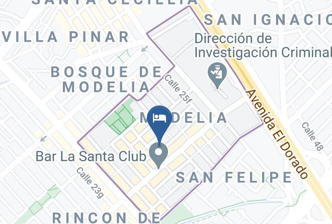 Bogota - Orange Wild Maps